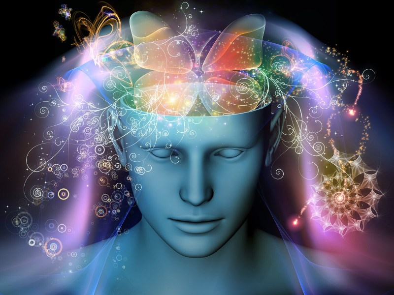 brain background pattern